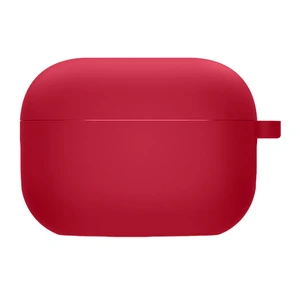 Цвет: Красный - Чехол Airpods Pro Silicone Case with Microfiber Rose Red