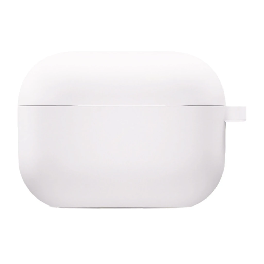 Силіконовий футляр з мікрофіброю Airpods Pro Silicone Case with Microfiber White