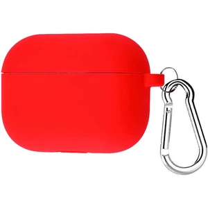 Колір: Червоний - Чохол Airpods Pro Silicone Case with Clip Red