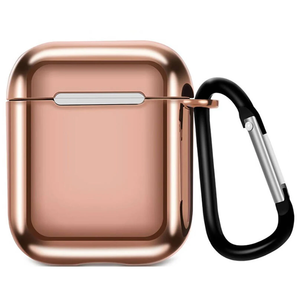 Чехол TOTO Electroplate TPU Cover Case AirPods Gold