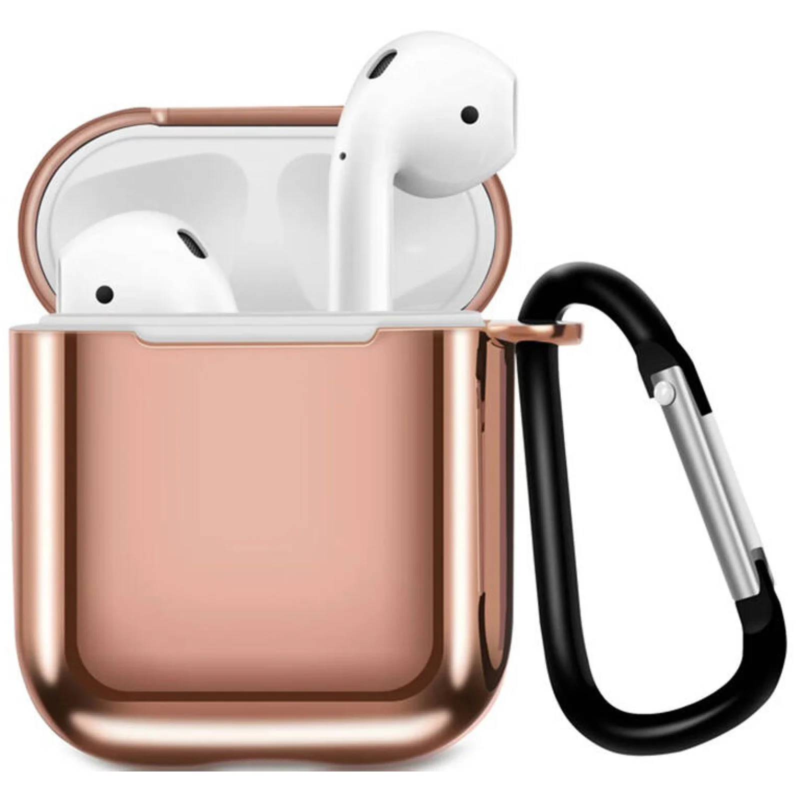 Чехол TOTO Electroplate TPU Cover Case AirPods Red