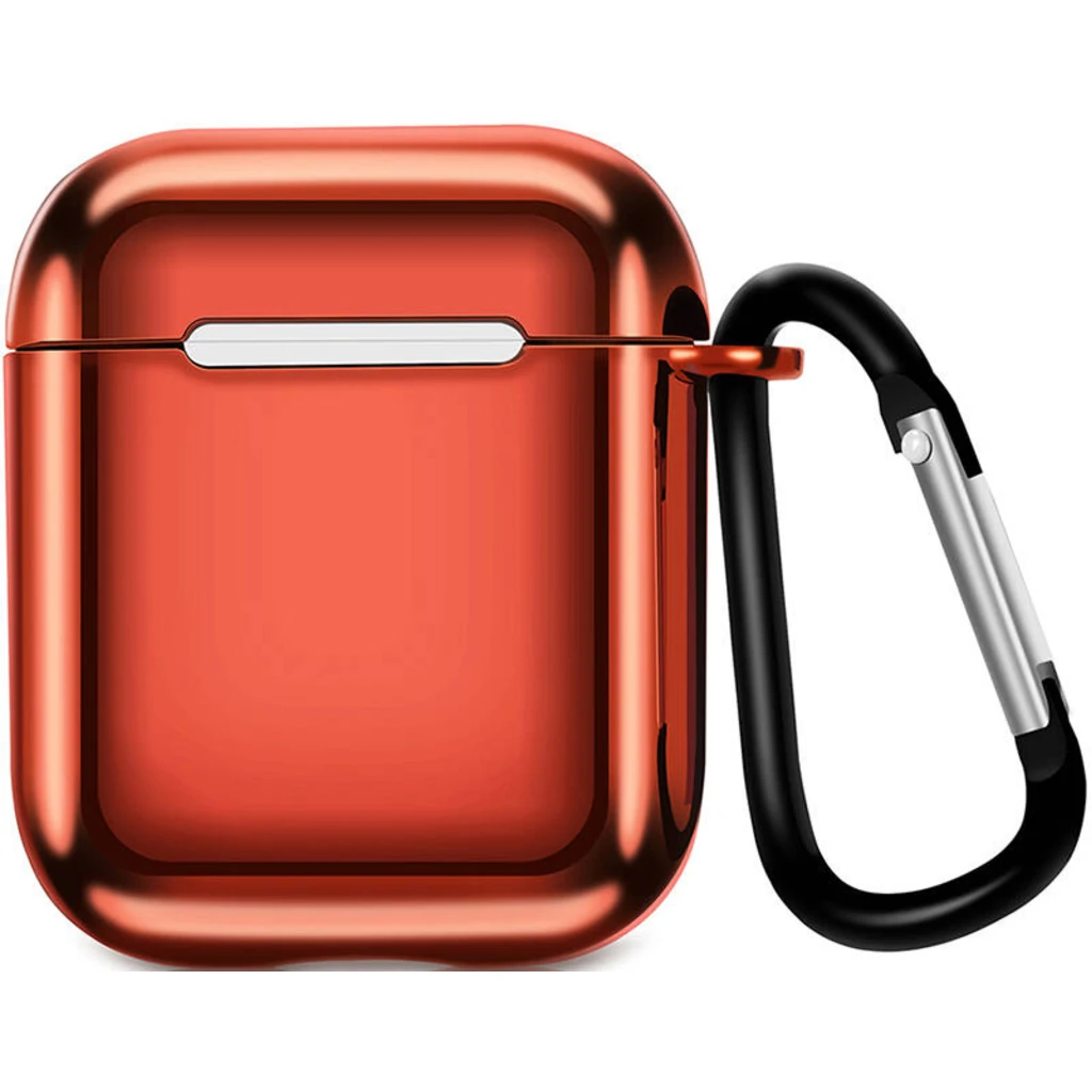 Чехол TOTO Electroplate TPU Cover Case AirPods Red