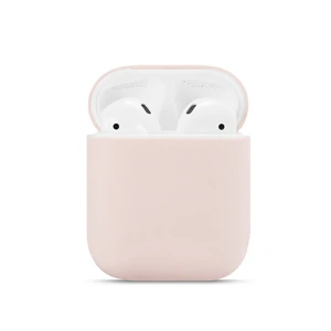Колір: Рожевий - Чохол Airpods, Airpods 2 Silicone Ultra Slim Case Pink