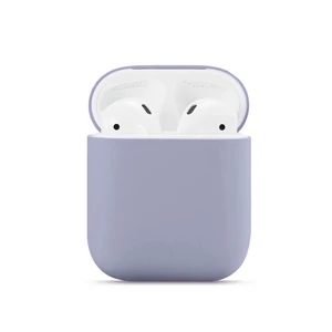 Колір: Фіолетовий - Чохол Airpods, Airpods 2 Silicone Ultra Slim Case Violet