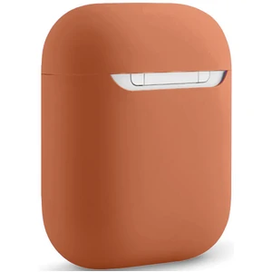 Колір: Коричневий - Чохол Airpods, Airpods 2 Silicone Ultra Slim Case Chocolate