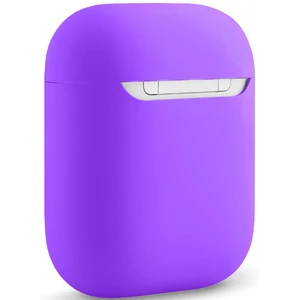 Колір: Ліловий - Чохол Airpods, Airpods 2 Silicone Ultra Slim Case Lilac