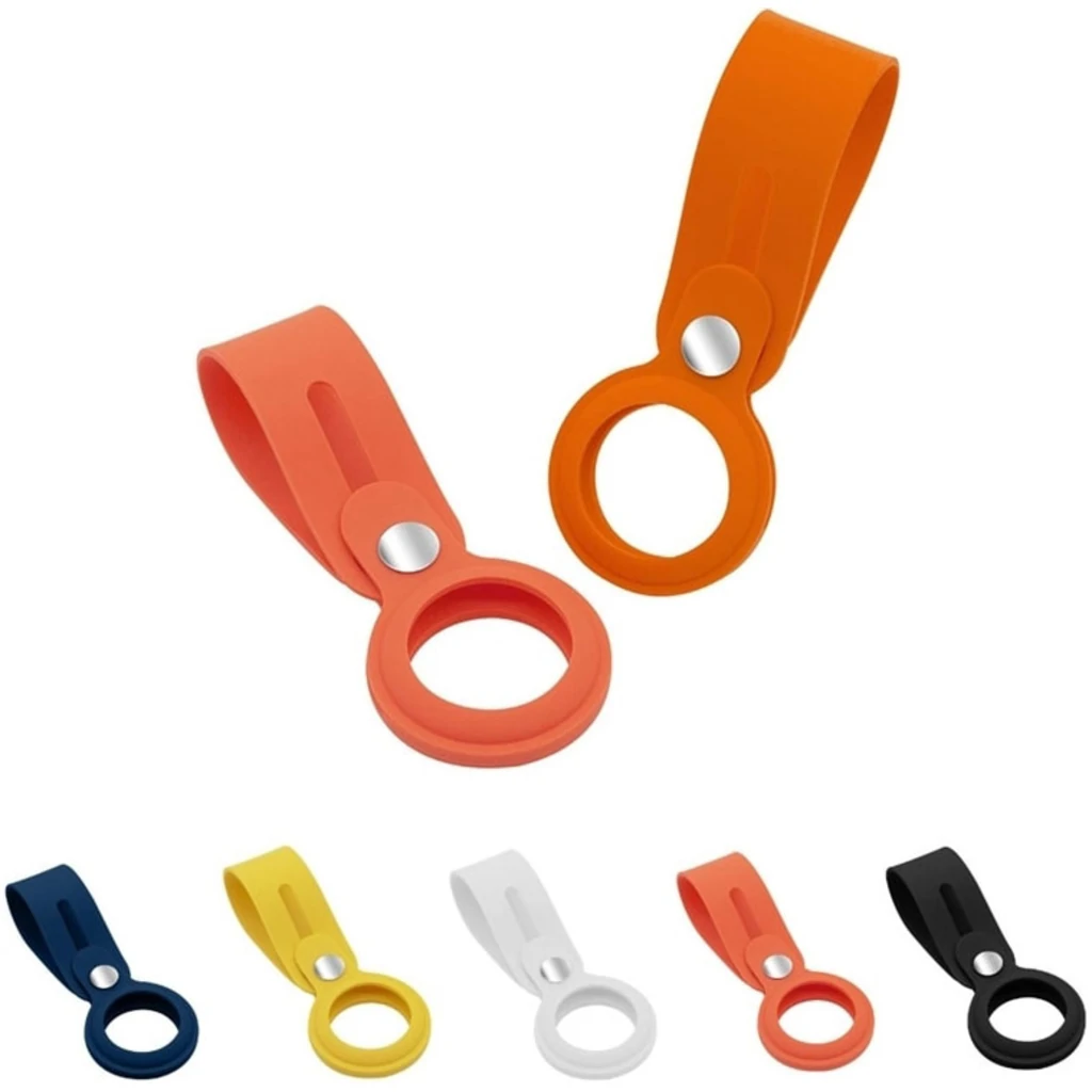 Чехол для поискового брелка Apple AirTag Silicone Loop White