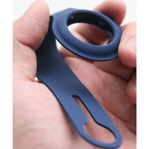 Чехол для поискового брелка Apple AirTag Silicone Loop White