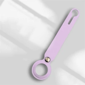 Цвет: Фиолетовый - Чехол Apple AirTag Silicone Loop Purple