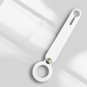 Чехол Apple AirTag Silicone Loop White