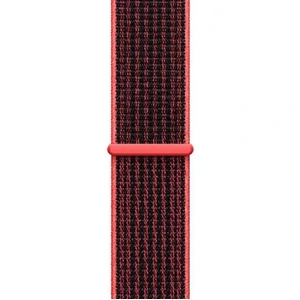 Браслет Apple Watch 38mm/40mm Sport Loop Bright Crimson/Black (HQCo)