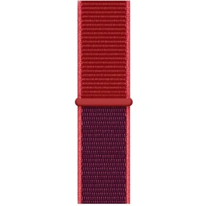 Цвет: Красный - Браслет Apple Watch 42mm/44mm Sport Loop Product Red (HQCo)