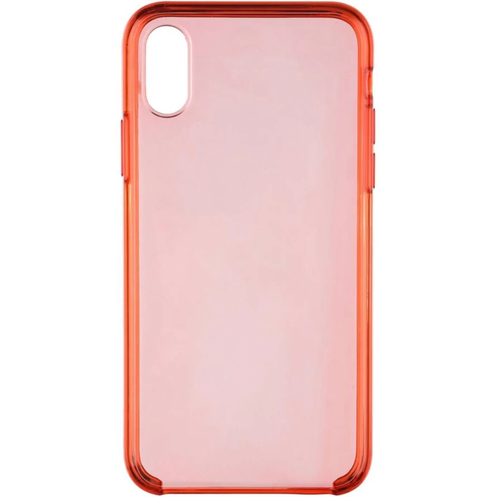 Накладка ArmorStandart Clear Case Red для iPhone XS Max