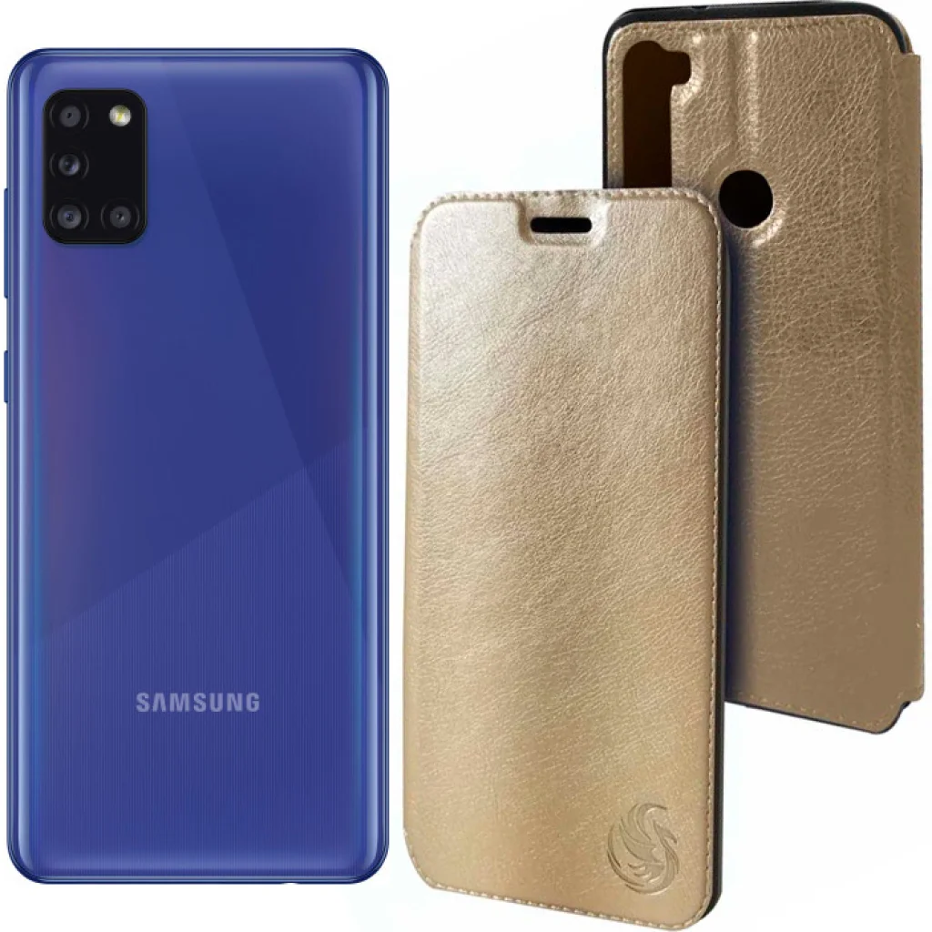 Чехол-книжка Book Cover 360 Classic Gold для Samsung Galaxy A31 SM-A315
