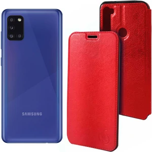 Цвет: Красный - Чехол Book Cover 360 Classic Red для Samsung Galaxy A31 SM-A315
