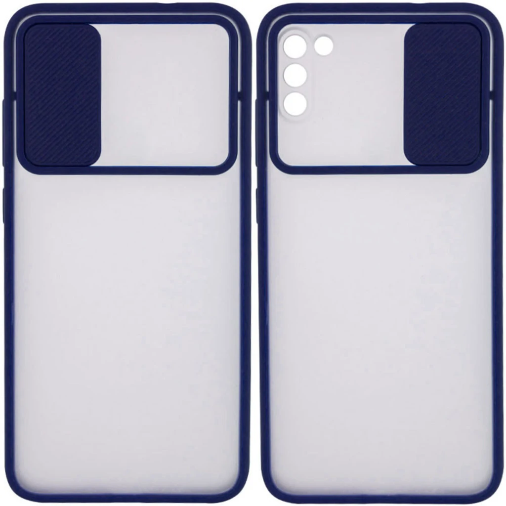 Чехол Camshield Mate TPU Case Blue для Poco M3