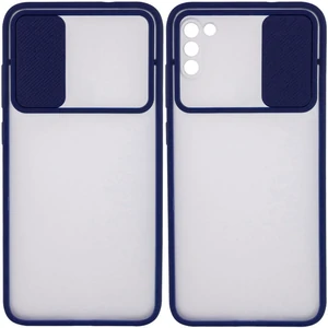 Цвет: Синий - Чехол Camshield Mate TPU Case Blue для Poco M3