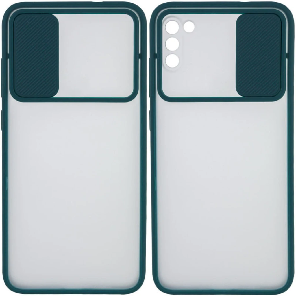 Чохол Camshield Mate TPU Case Green для Poco M3