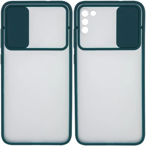 Цвет: Зеленый - Чехол Camshield Mate TPU Case Green для Poco M3