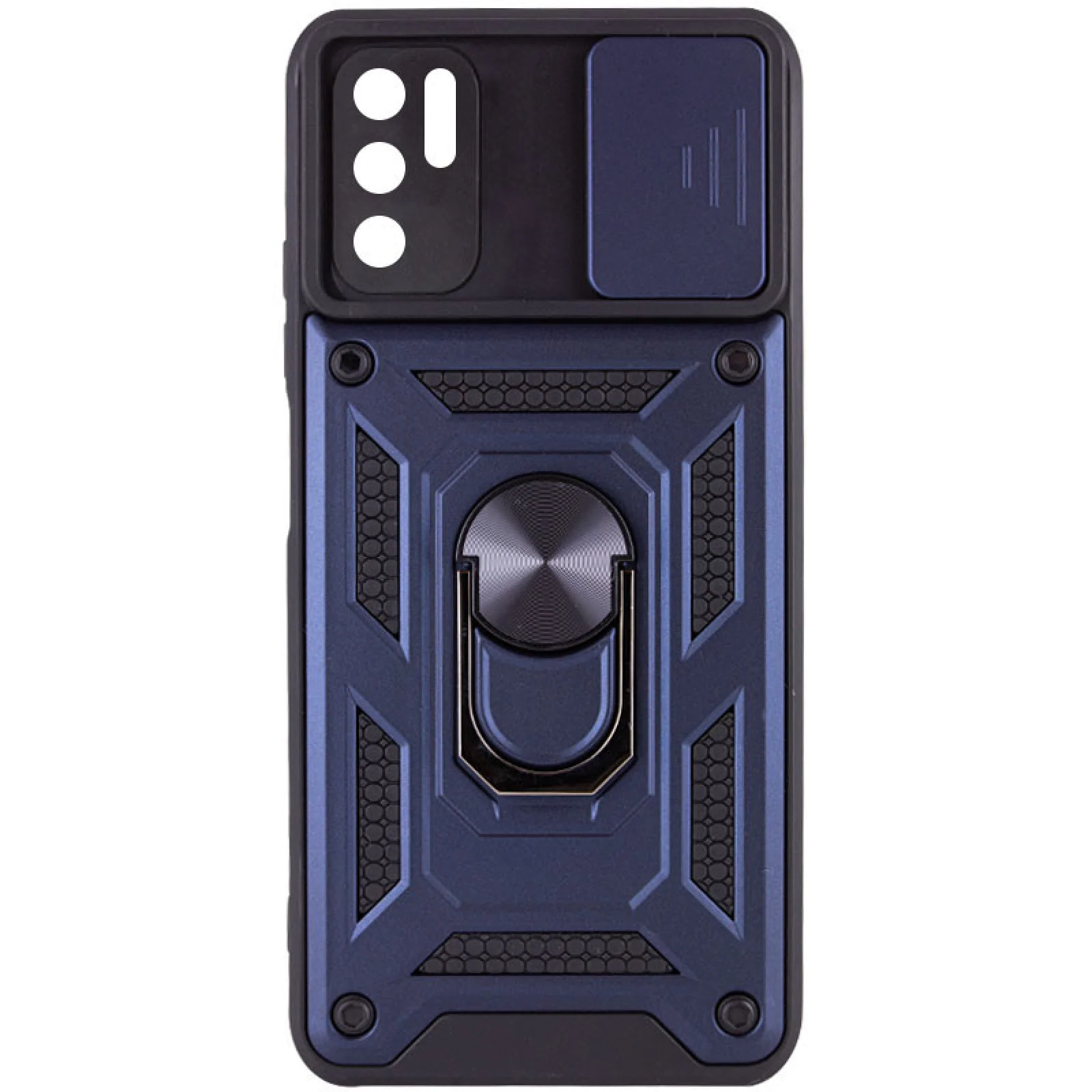 Чохол Camshield Serge Ring for Magnet Blue для Xiaomi Redmi Note 10 5G, Poco M3 Pro