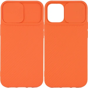 Цвет: Оранжевый - Чехол Camshield Square TPU Case Orange для iPhone 12 Pro Max