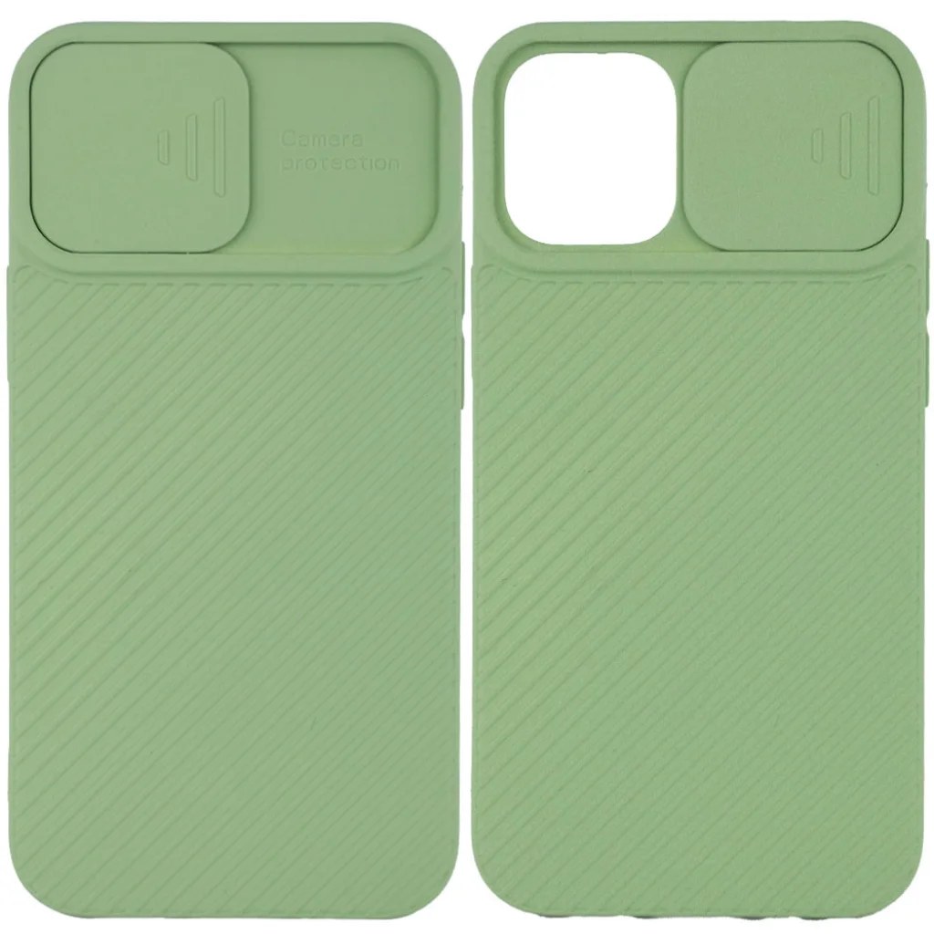 Чехол Camshield Square TPU Case Pistachio для iPhone 12 Pro Max