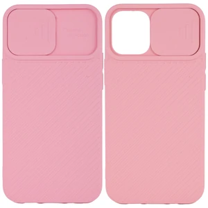 Цвет: Розовый - Чехол Camshield Square TPU Case Rose Gold для iPhone 12 Pro Max