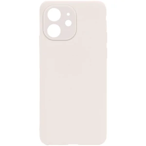 Цвет: Белый - Чехол Apple iPhone 12 Silicone Case Candy Full Camera Antique White