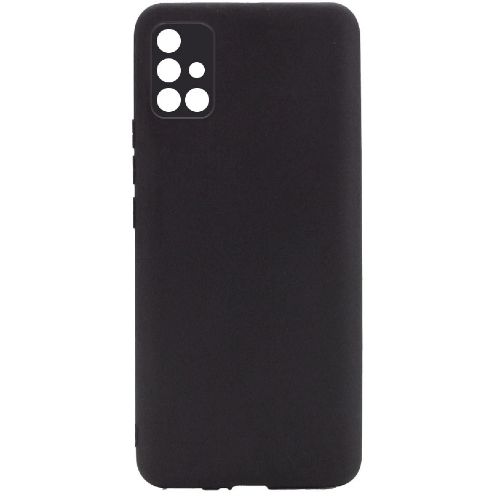 Чехол Samsung Galaxy A51 SM-A515 Silicone Case Candy Full Camera Black