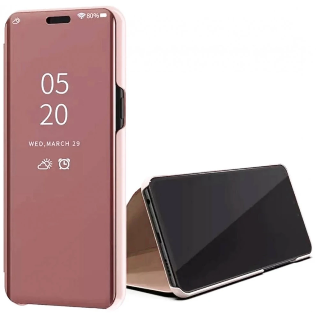 Чохол-книжка Clear View Standing Cover (HC) Rose Gold для Samsung Galaxy A21s SM-A217