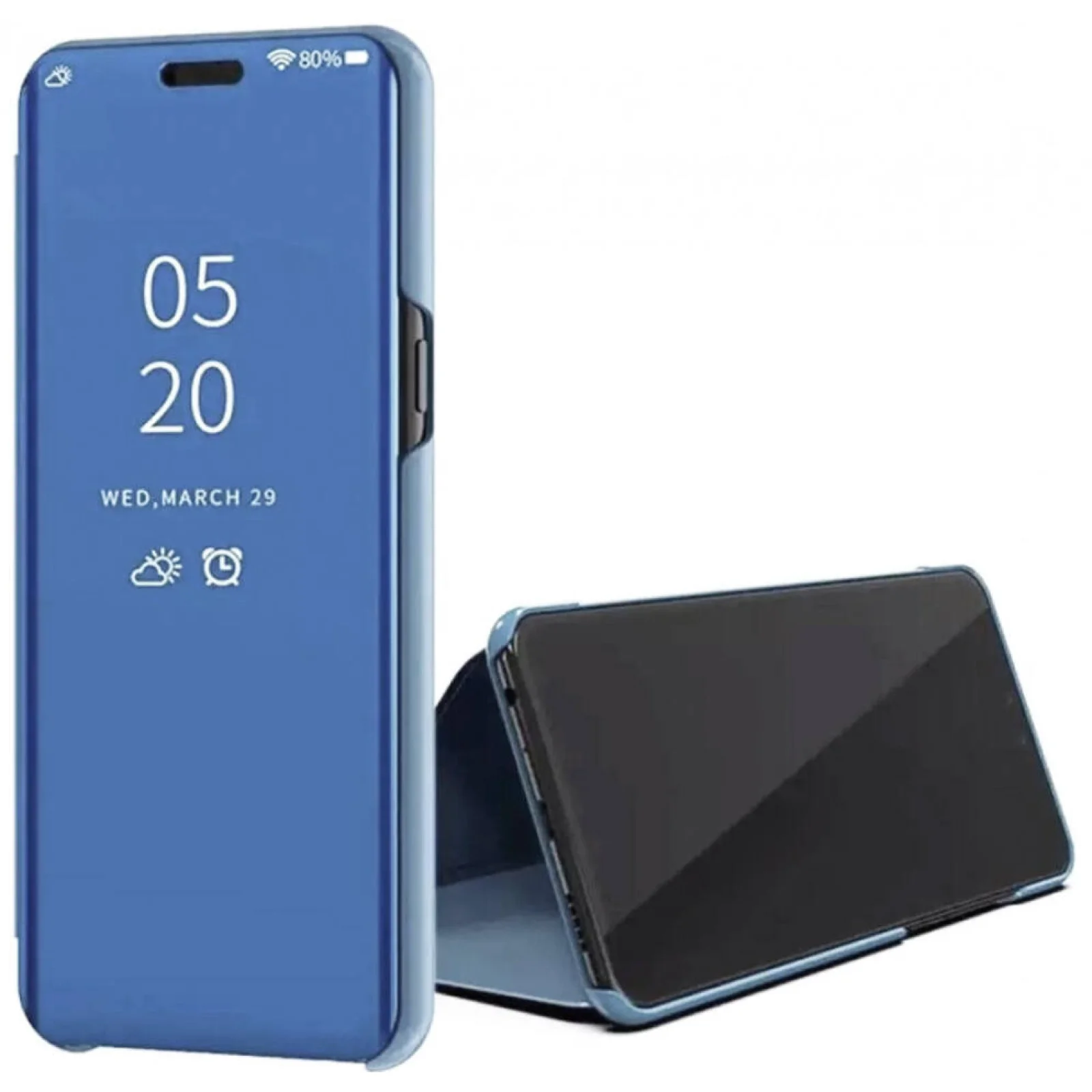 Чехол-книжка Clear View Standing Cover (HC) Blue для Samsung Galaxy A21s SM-A217