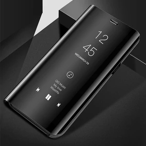Цвет: Черный - Чехол Clear View Standing Cover (HC) Black для Samsung Galaxy A10 SM-A105