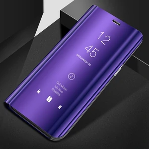 Цвет: Фиолетовый - Чехол Clear View Standing Cover (HC) Lilac для Samsung Galaxy A10 SM-A105