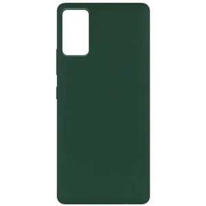 Цвет: Зеленый - Чехол Silicone Cover Full Without Logo Dark Green для Xiaomi Redmi Note 9 4G, Redmi 9 Power, Redmi 9T