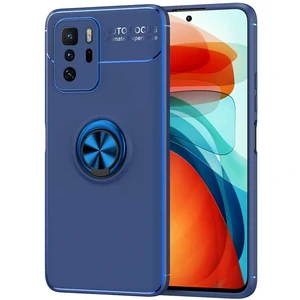 Цвет: Синий - Чехол TPU Deen ColorRing Case Blue Blue для Xiaomi Redmi Note 10 5G, Poco M3 Pro