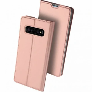 Цвет: Розовый - Чехол Dux Ducis Rose Gold для Samsung Galaxy S10 SM-G973