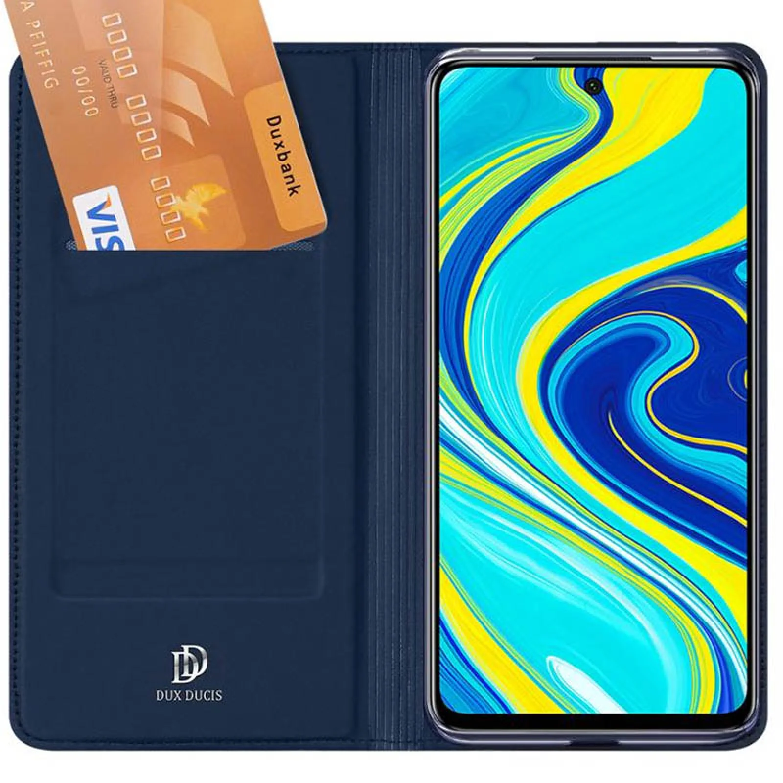 Чехол-книжка Dux Ducis Black для Xiaomi Redmi Note 9s, Redmi Note 9 Pro, Redmi Note 9 Pro Max