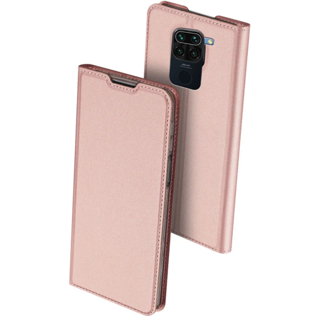 Чохол-книжка Dux Ducis Rose Gold для Xiaomi Redmi Note 9, Xiaomi Redmi 10X