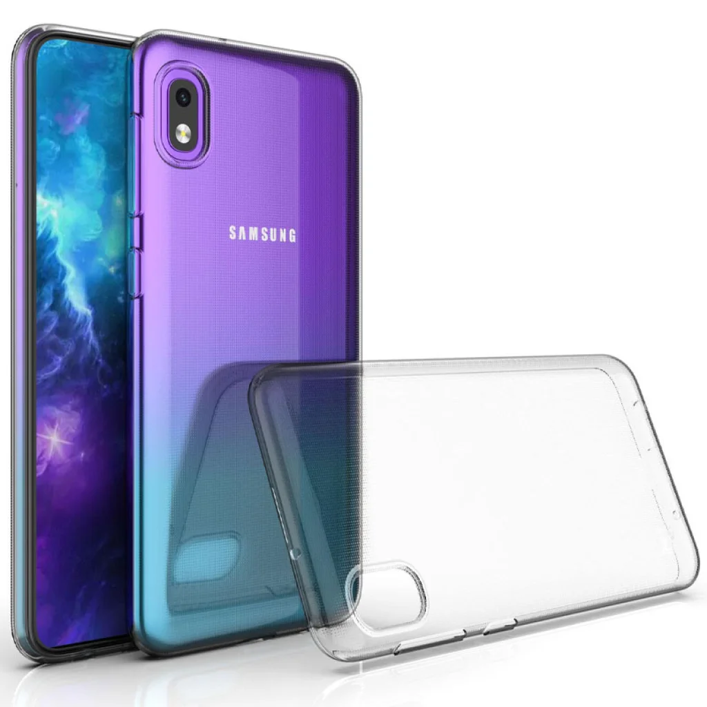 Накладка WS Silicon Case Clear для Samsung Galaxy A01 Core (SM-A013)