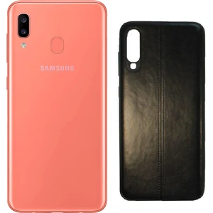 Чохол Samsung Galaxy A20 2019 SM-A205 Fashion Leather Case Black