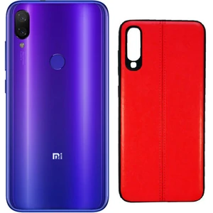Чохол Xiaomi Mi Play Fashion Leather Case Red