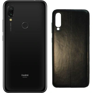 Цвет: Черный - Чехол Xiaomi Redmi 7 Fashion Leather Case Black