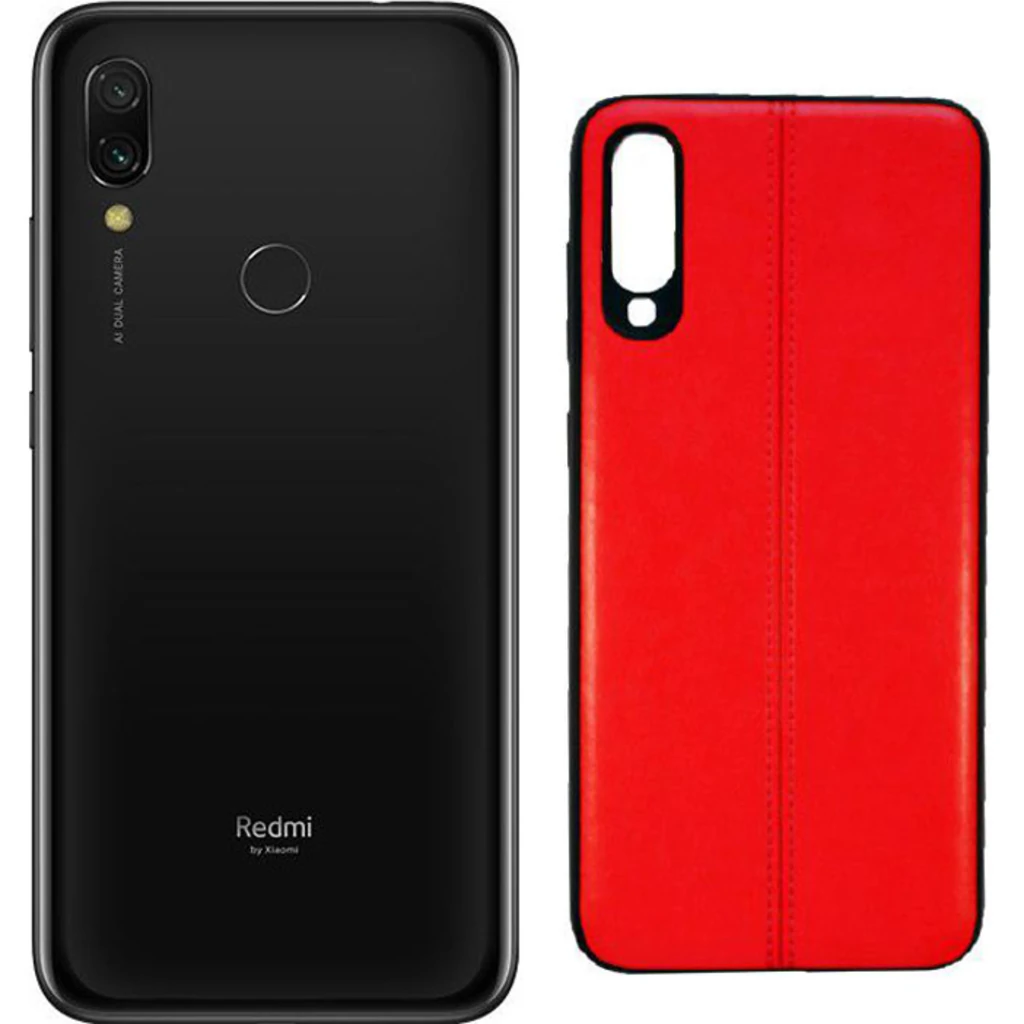 Чехол-накладка Xiaomi Redmi 7 Fashion Leather Case Red