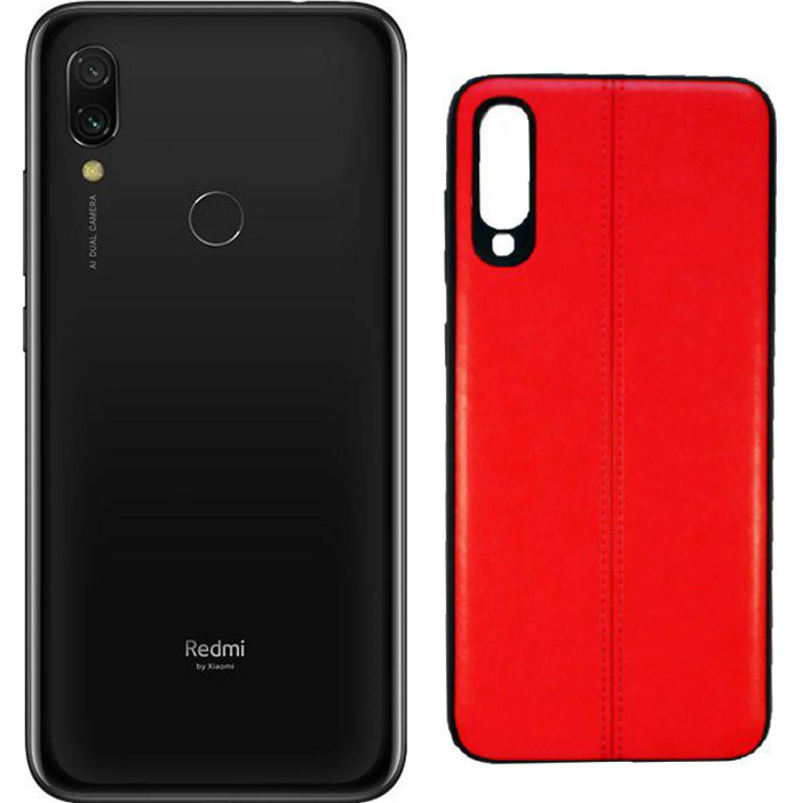 Чохол-накладка Xiaomi Redmi 7 Fashion Leather Case Red