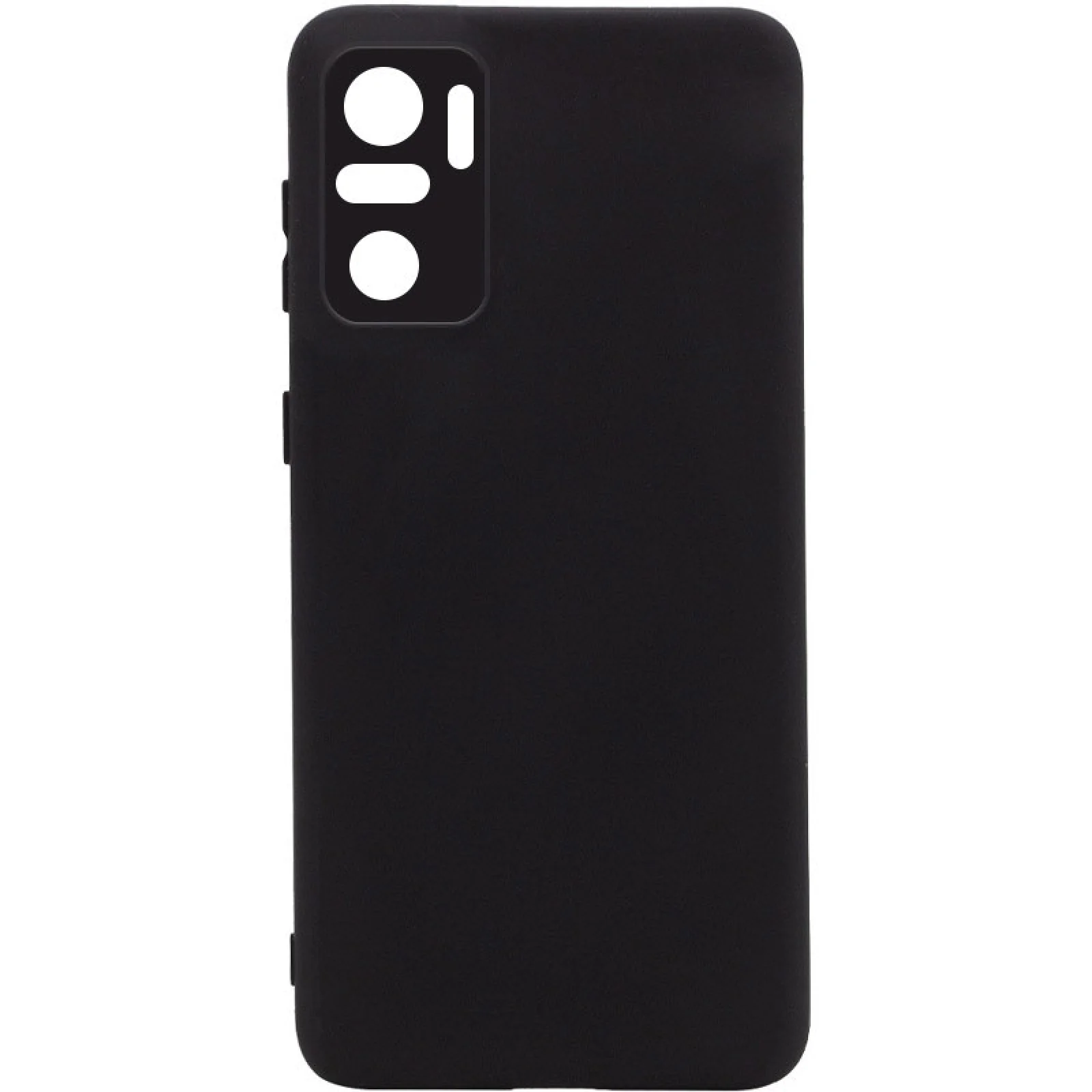 Чехол Silicone Cover Full Camera without Logo Black для Xiaomi Redmi Note 10, Xiaomi Redmi Note 10S