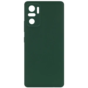 Колір: Зелений - Чохол Silicone Cover Full Camera without Logo Dark Green для Xiaomi Redmi Note 10, Xiaomi Redmi Note 10S