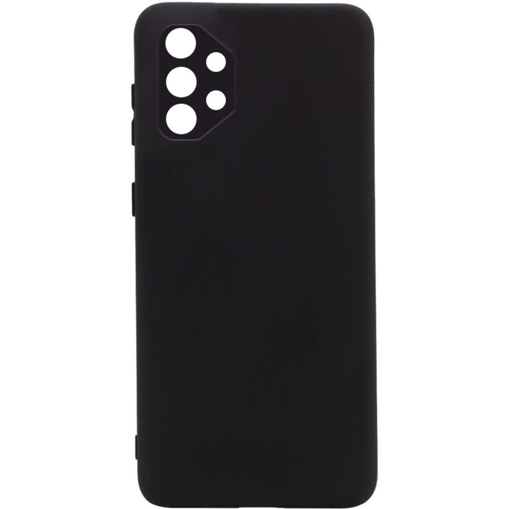 Чехол Silicone Cover Full Camera without Logo Black для Samsung Galaxy A32 SM-A325