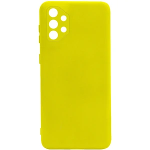 Цвет: Желтый - Чехол Silicone Cover Full Camera without Logo Flash для Samsung Galaxy A32 SM-A325