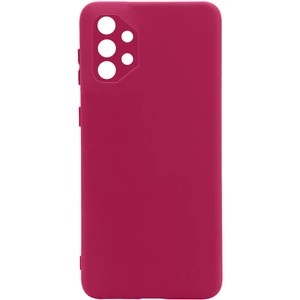 Цвет: Бордовый - Чехол Silicone Cover Full Camera without Logo Marsala для Samsung Galaxy A32 SM-A325