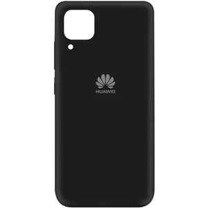 Цвет: Черный - Чехол Silicone Case Full Protective Black для Huawei P40 Lite